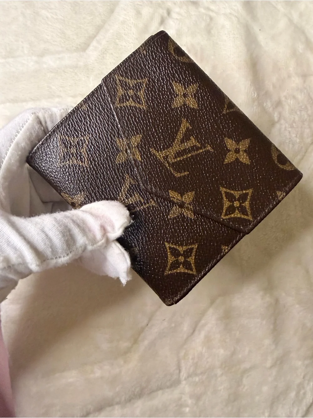 Louis Vuitton Monogram Elise double sided snap Wallet